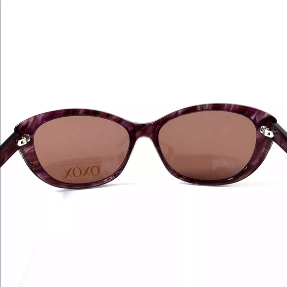 XOXO Large Sunglasses Plum NEW